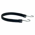 All-Source 19.5 In. Hook-to-Hook Black Rubber Tarp Strap 574266